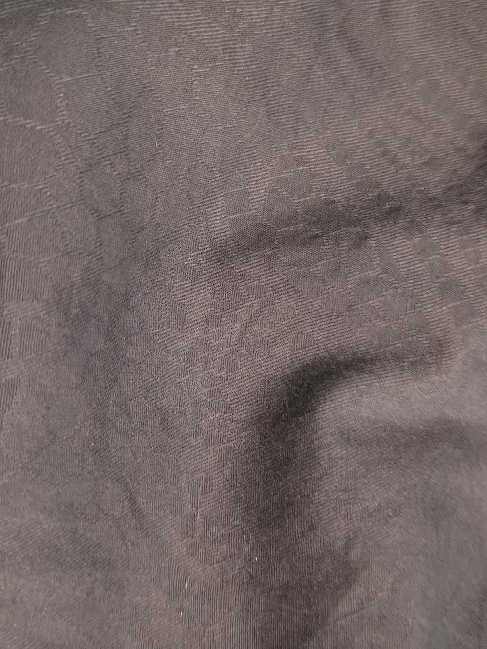 4/$67 Deal! Fred David Short-Sleeve Button Grey Blouse - Picture 11 of 11